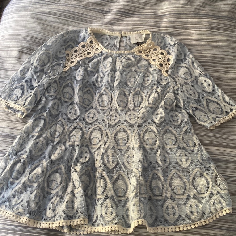 Anthropologie Lace Top